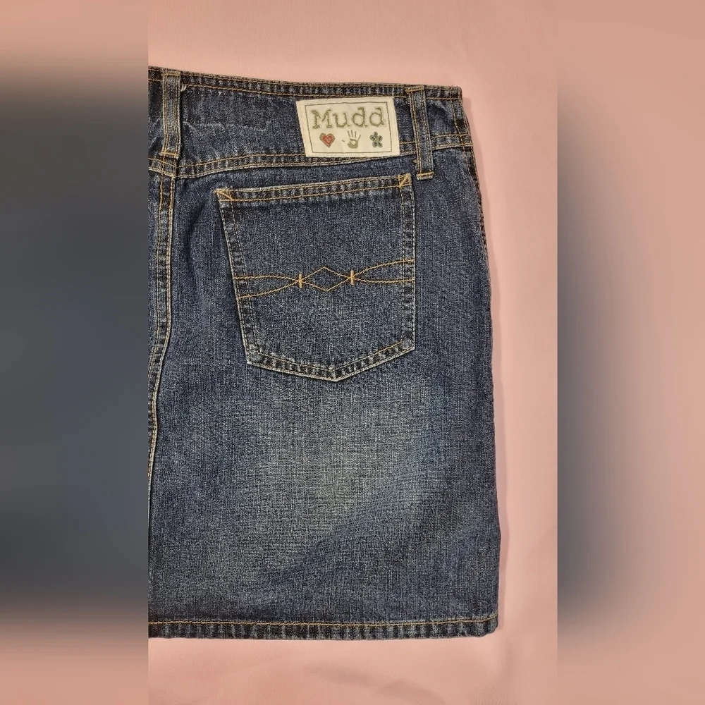 Denim Mini Skirt